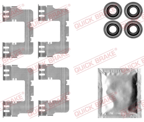 Accessory Kit, disc brake pad